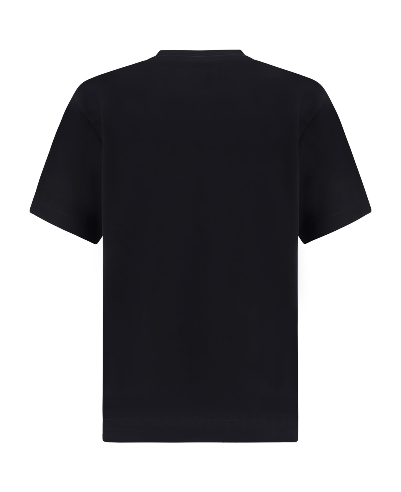 Logo Embroidered Crewneck T-shirt - 2