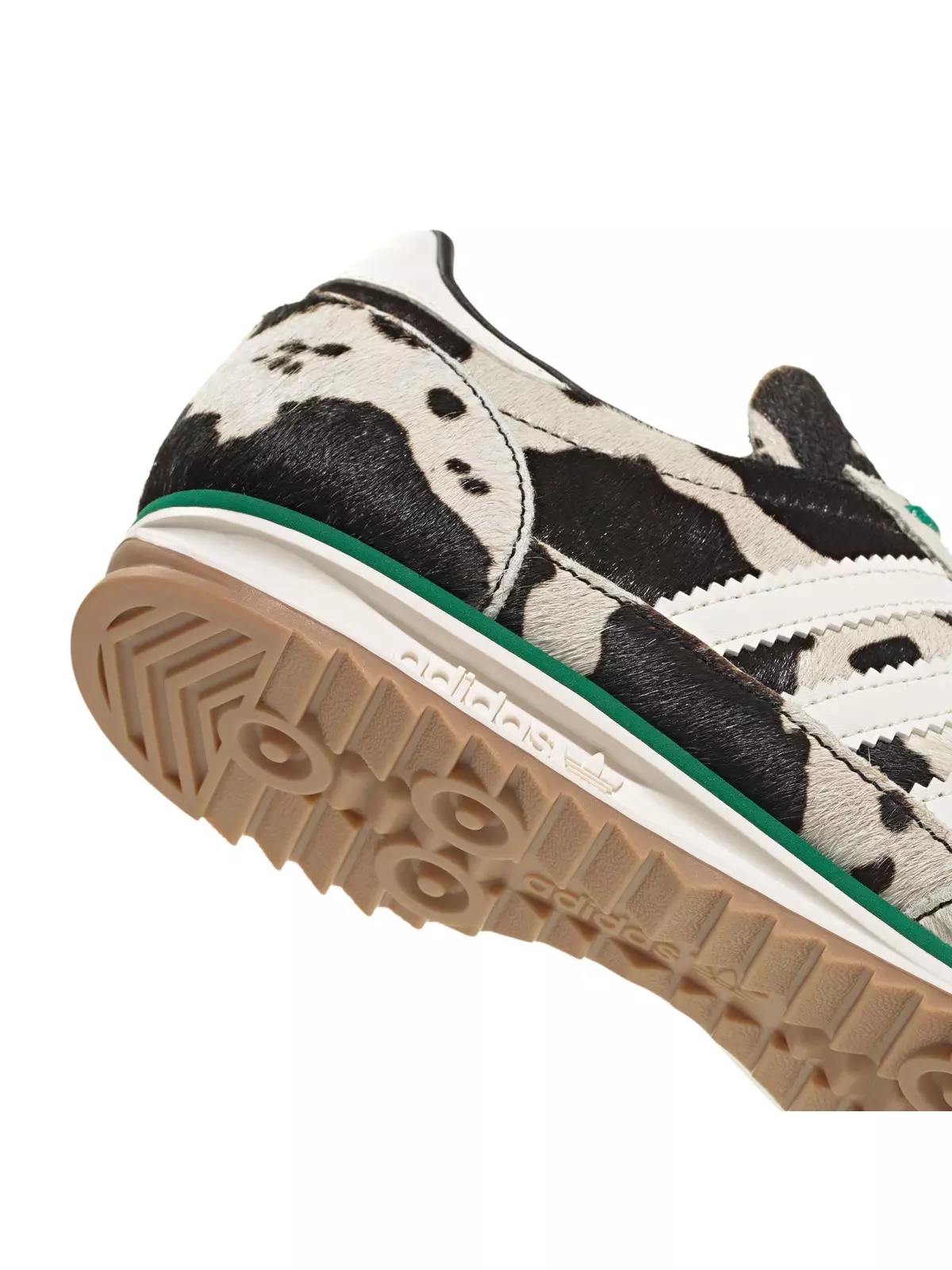 Originals SL 72 OG "Core Black/Off White/Court Green" Women's Shoe - 6