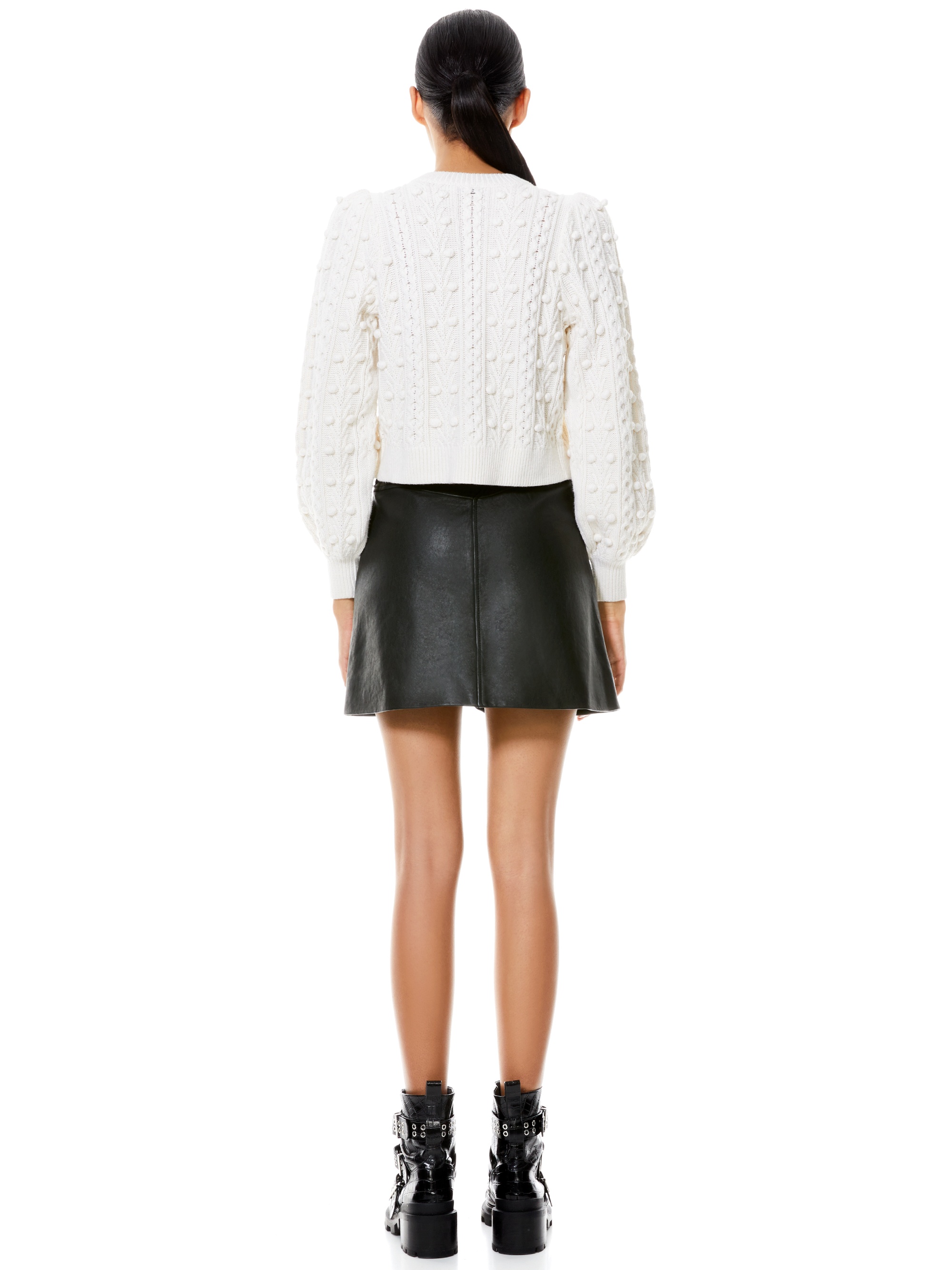 KITTY PUFF SLEEVE CARDIGAN - 3