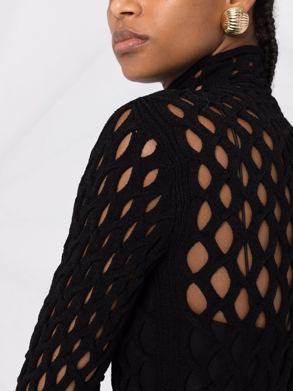 net knitted top - 3