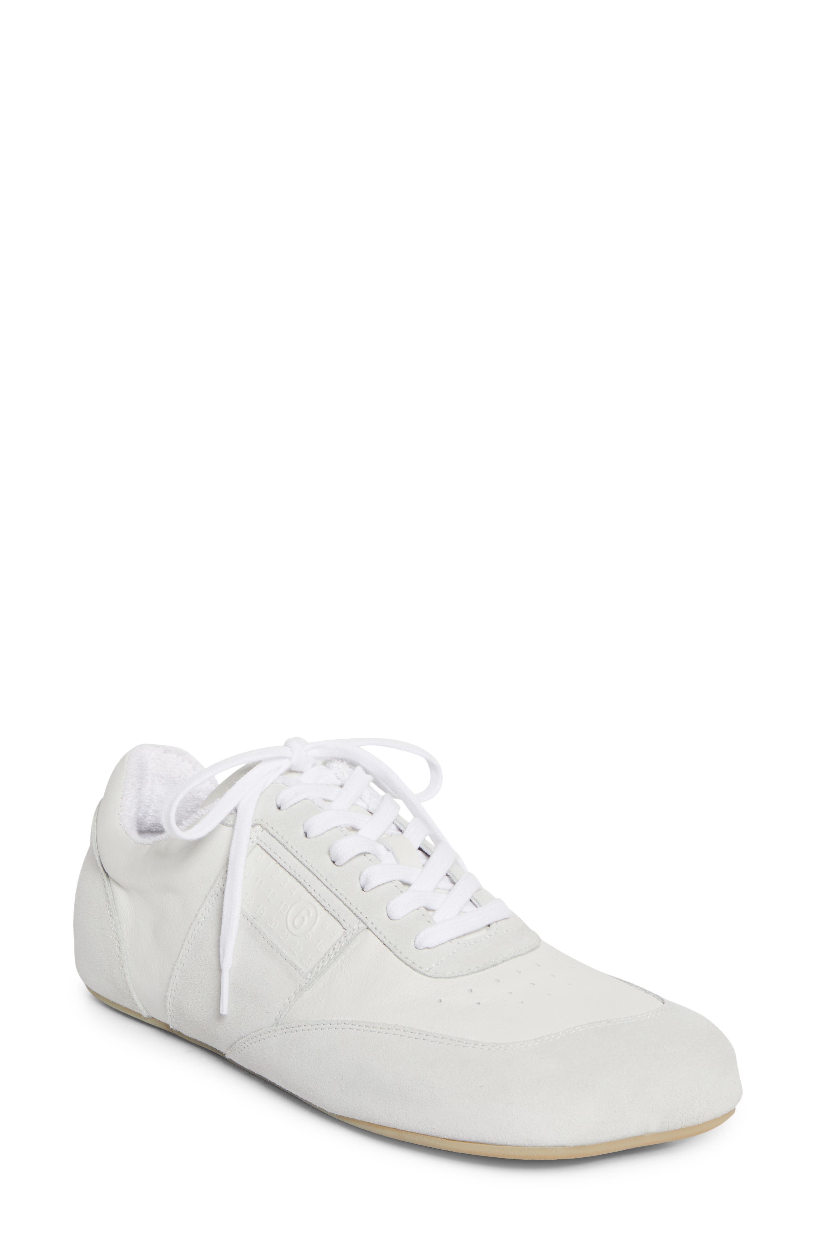 MM6 Maison Margiela Low Top Sneaker in White at Nordstrom - 1