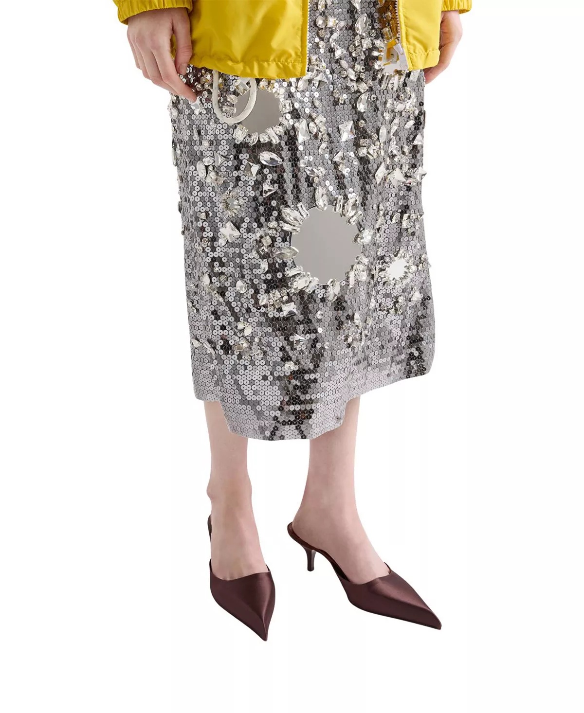 Women's Satin Mules - 2