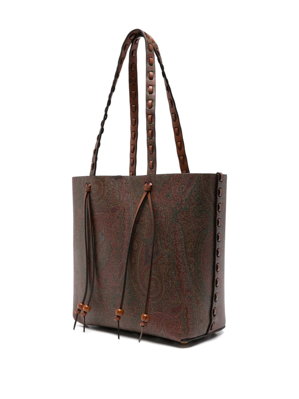 paisley-print tote bag - 3