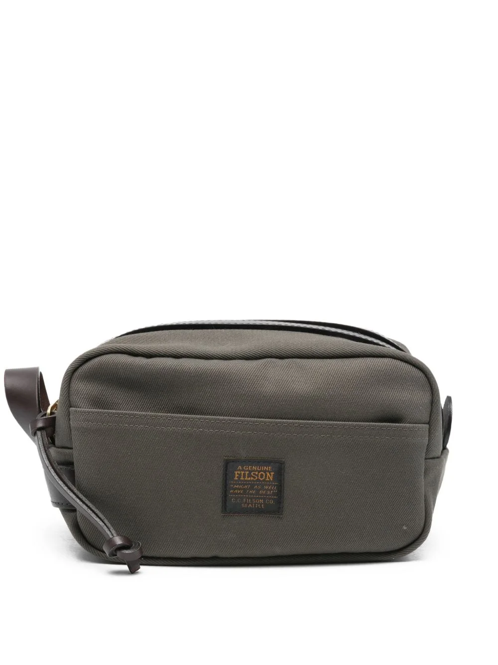 zip top wash bag - 1