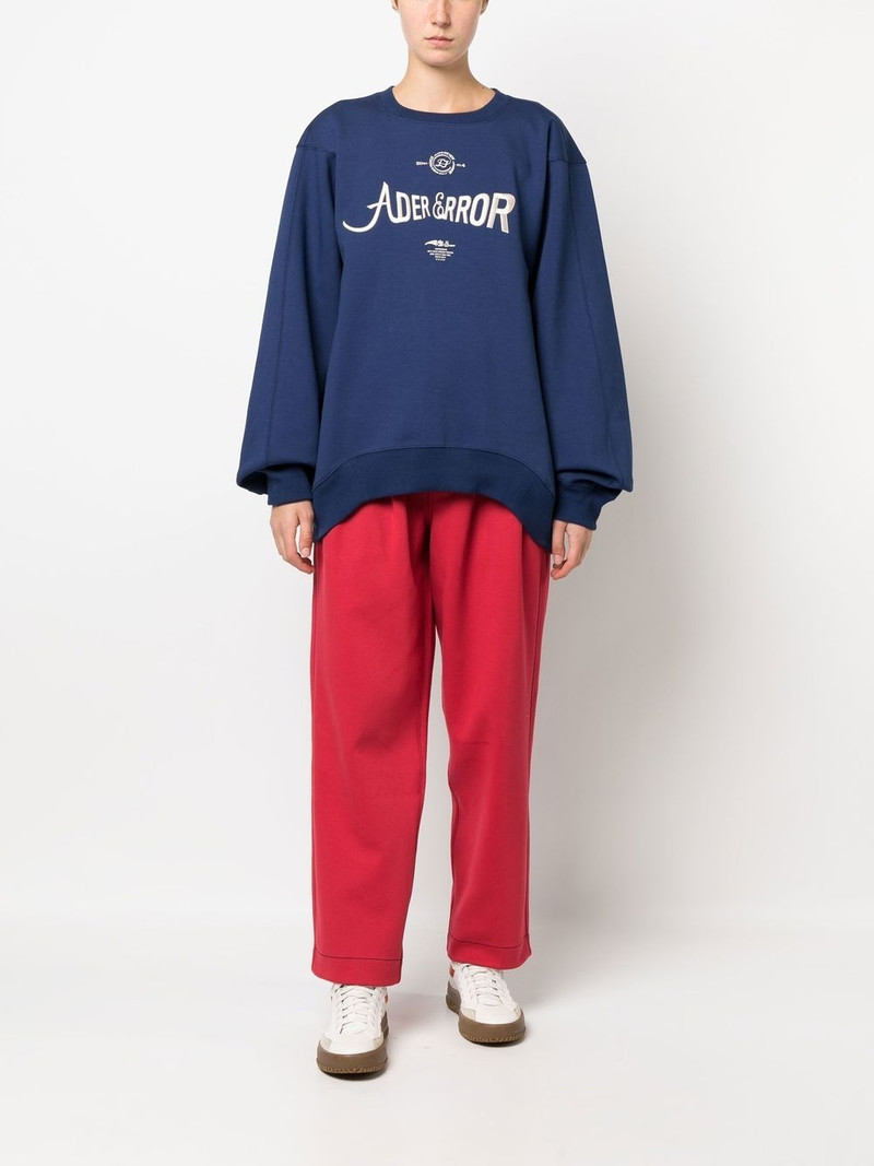 ADER error logo-print long-sleeve sweatshirt outlook