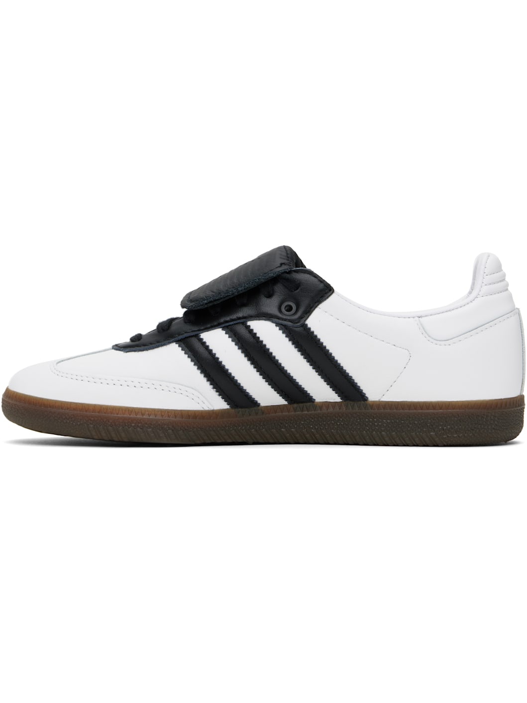 White & Black Samba LT Sneakers - 3