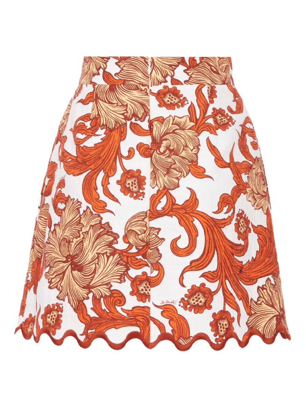 Baia floral-print miniskirt - 4