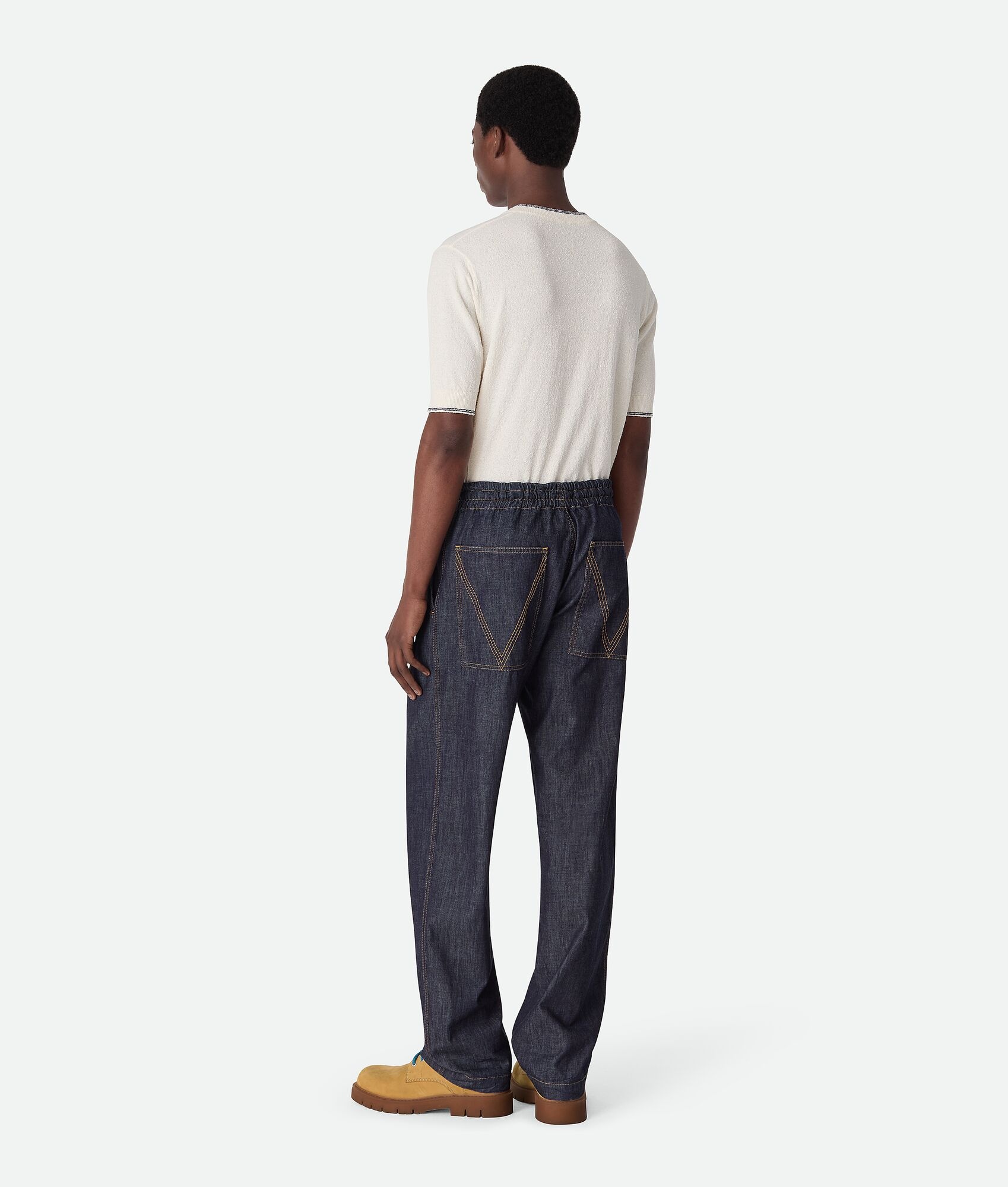 Indigo Straight Jeans - 3