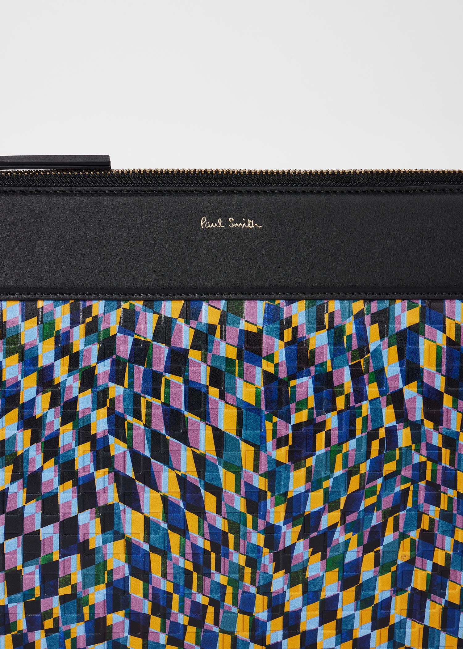 'Abstract Checkerboard' Document Case - 3