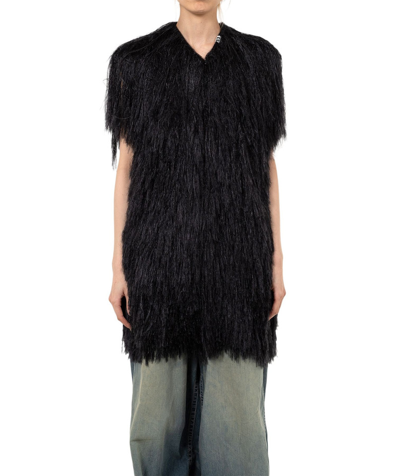 Shaggy Fringe Knit Vest 4