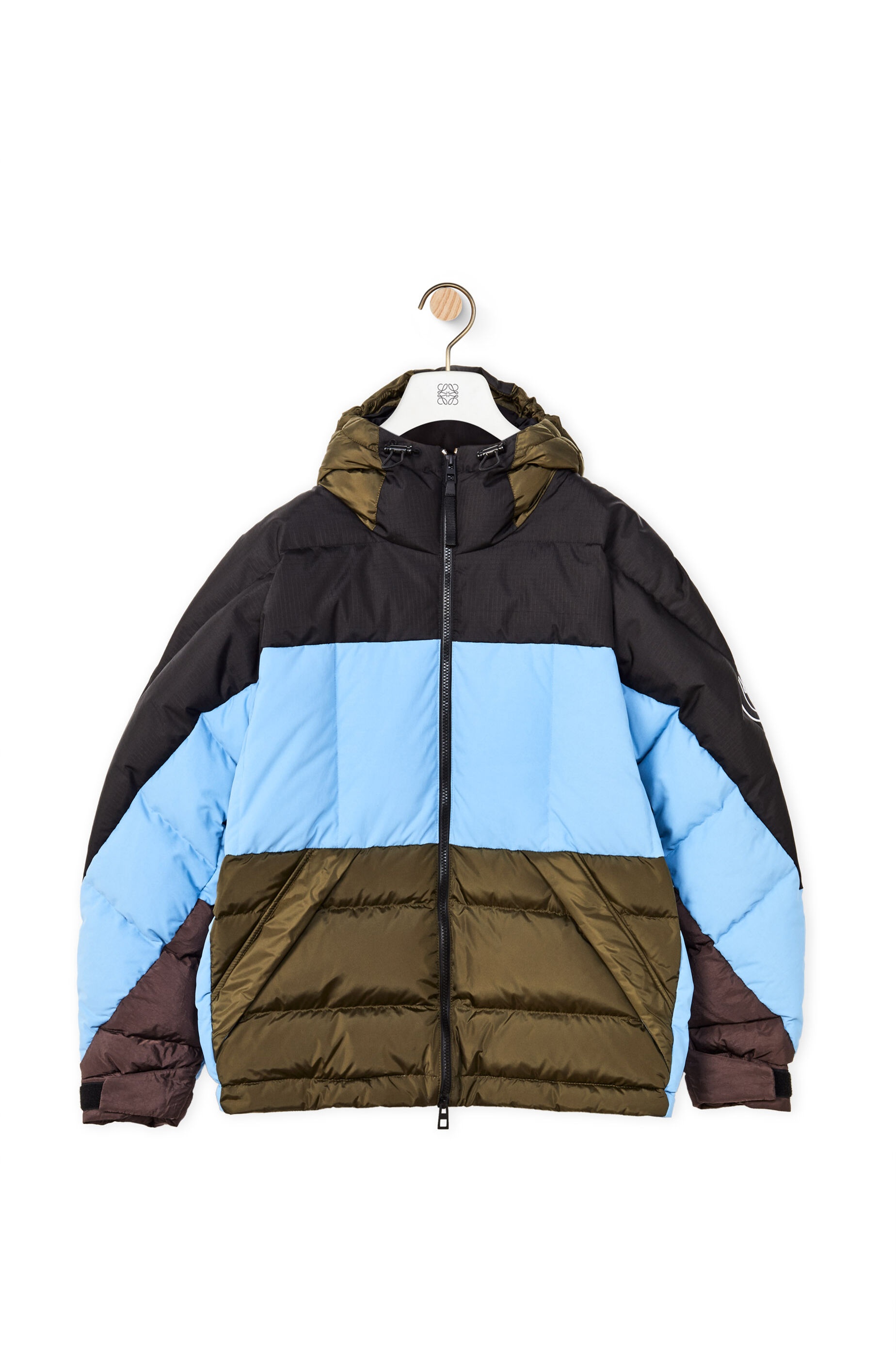 Multi-colour down jacket - 1