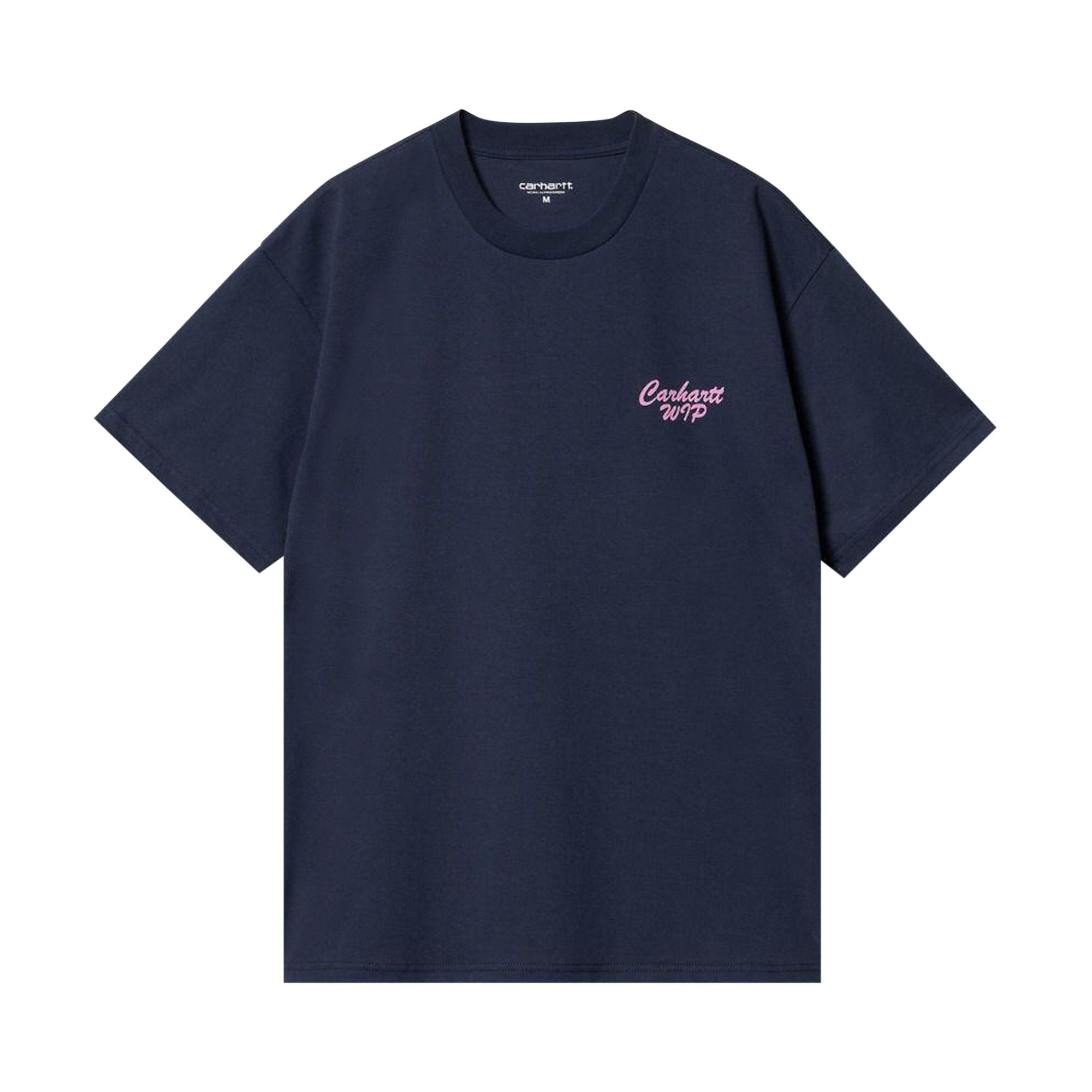 Carhartt WIP Friendship T-Shirt 'Air Force Blue/Light Pink' - 1