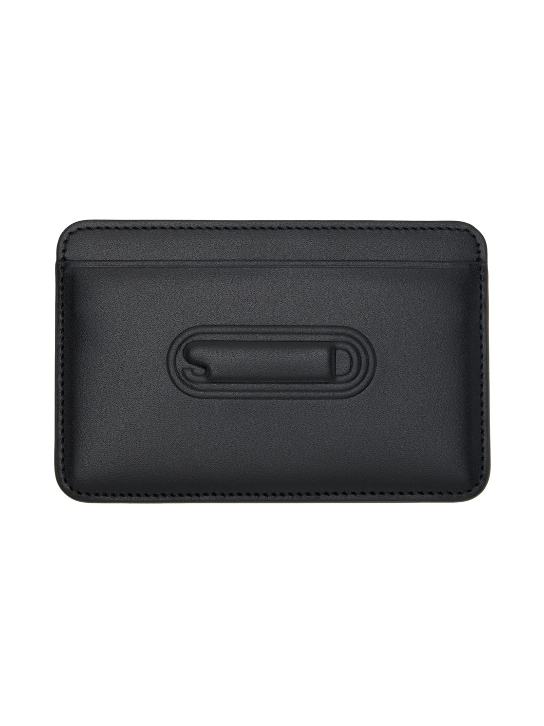 Black 'Solid' Card Holder - 2