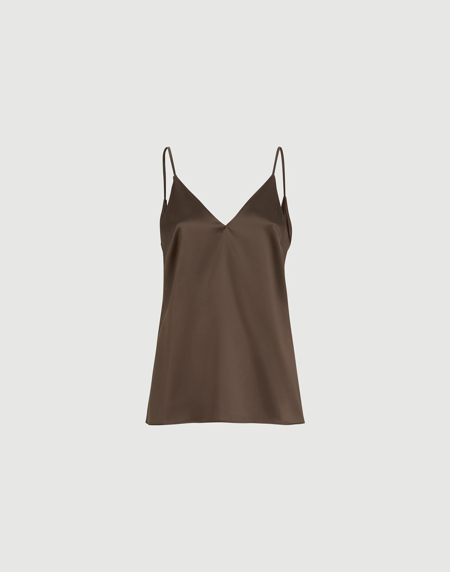 Stretch silk satin camisole - 1
