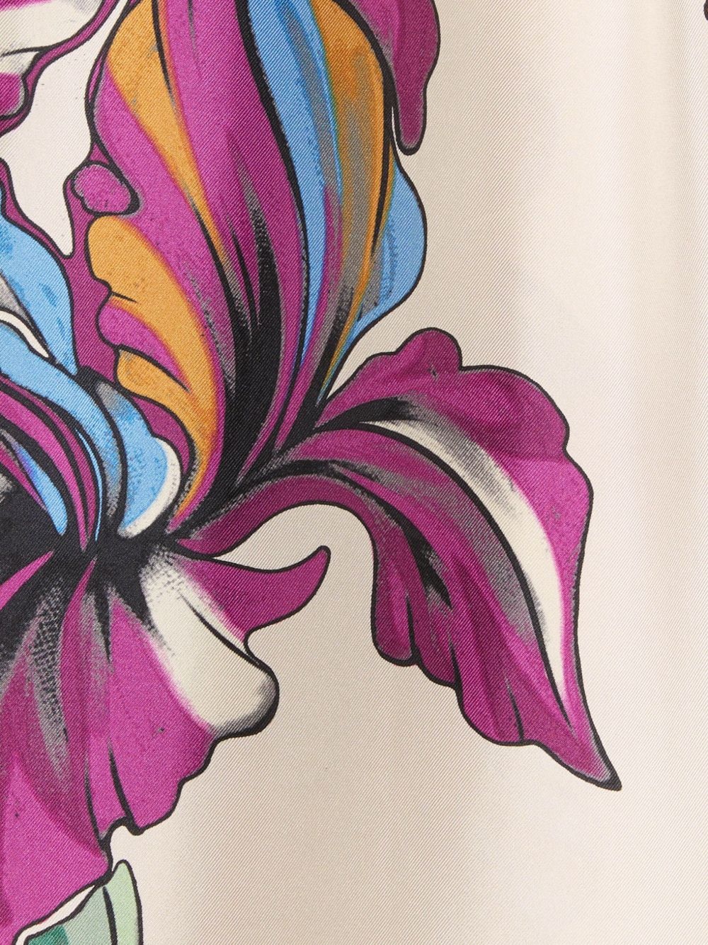 floral-print trousers - 4