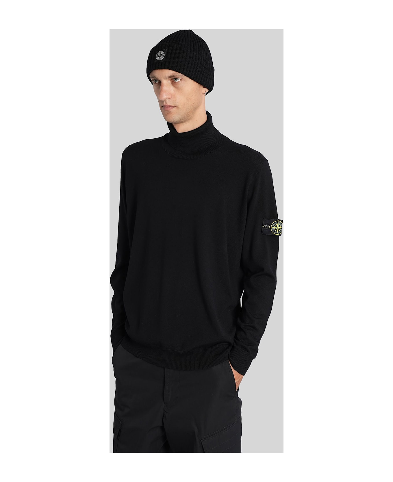Knitwear In Black Wool - 4
