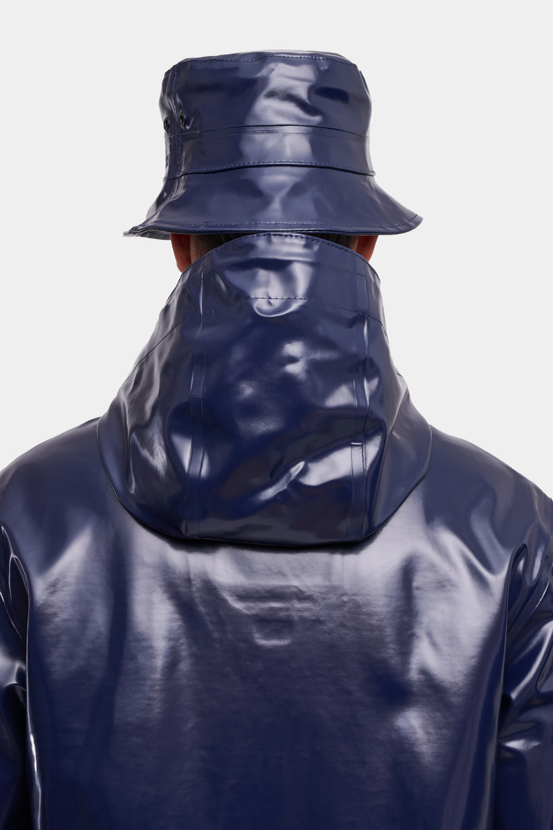 Stutterheim Beckholmen Opal Bucket Hat Navy outlook