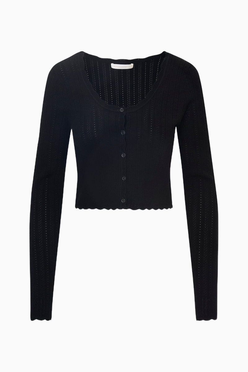 Martti Stretch Pointelle Cardigan 1