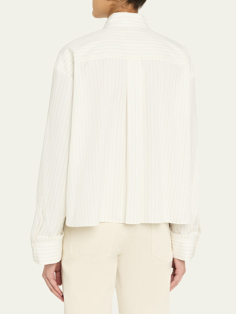 J. D. Shirt in Mixed Pinstripe Superpop 3