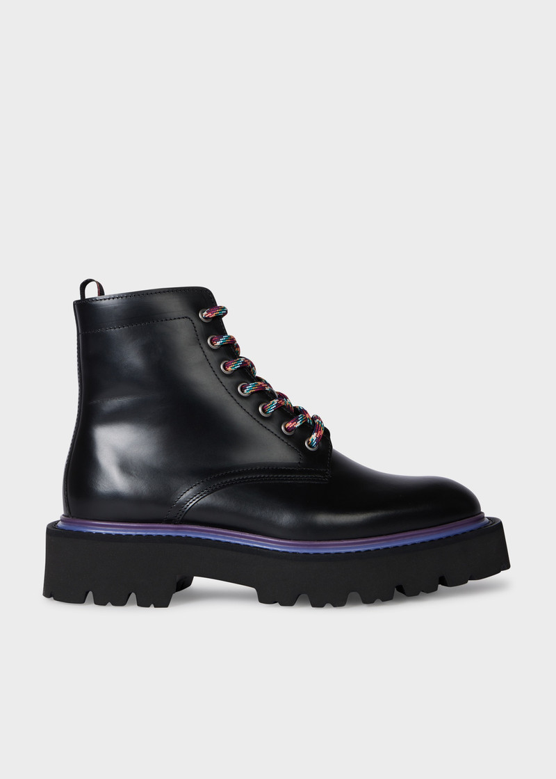 Women's Black Leather 'Morello' Boots 1