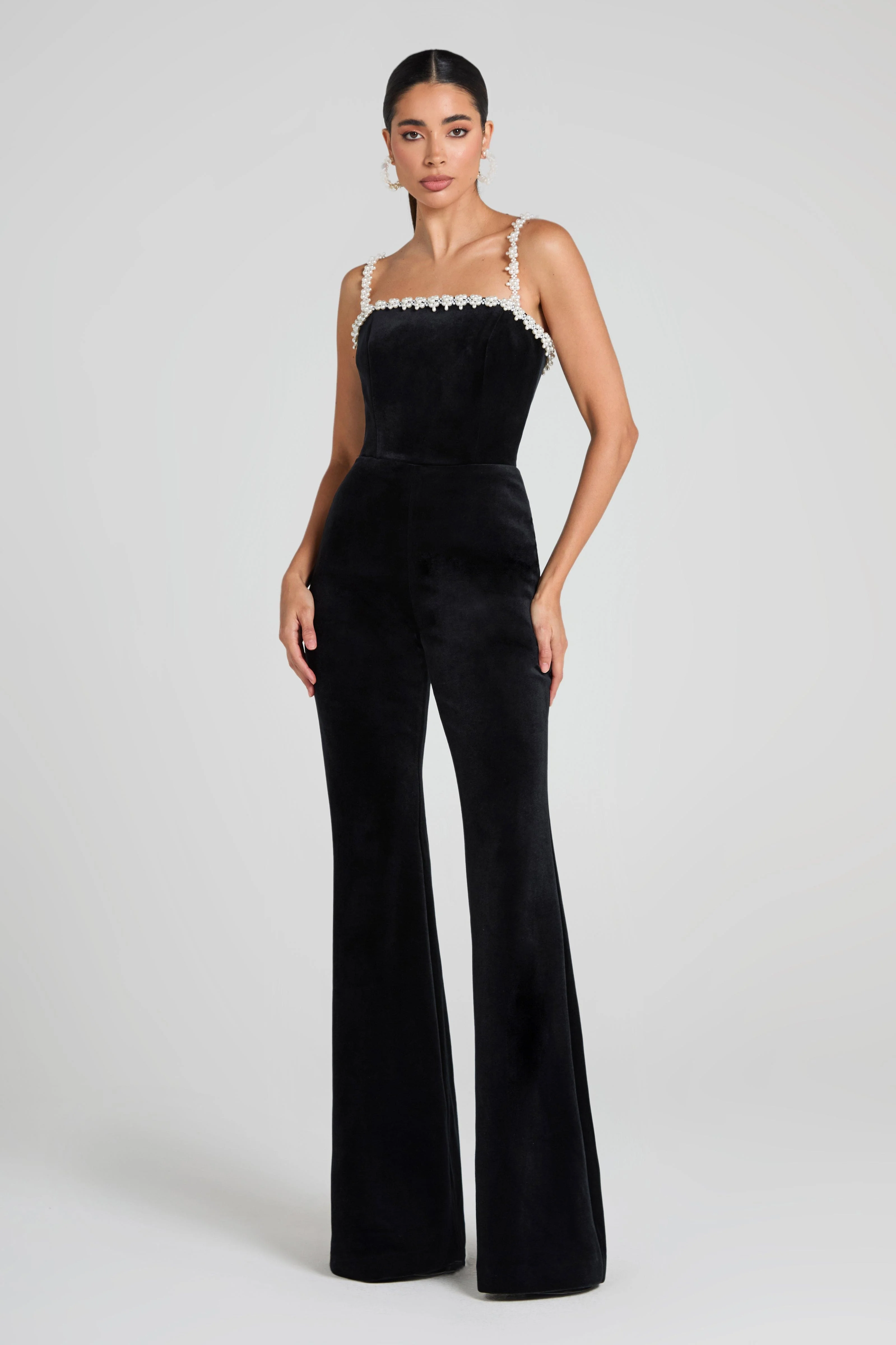 Cara Black Jumpsuit - 1