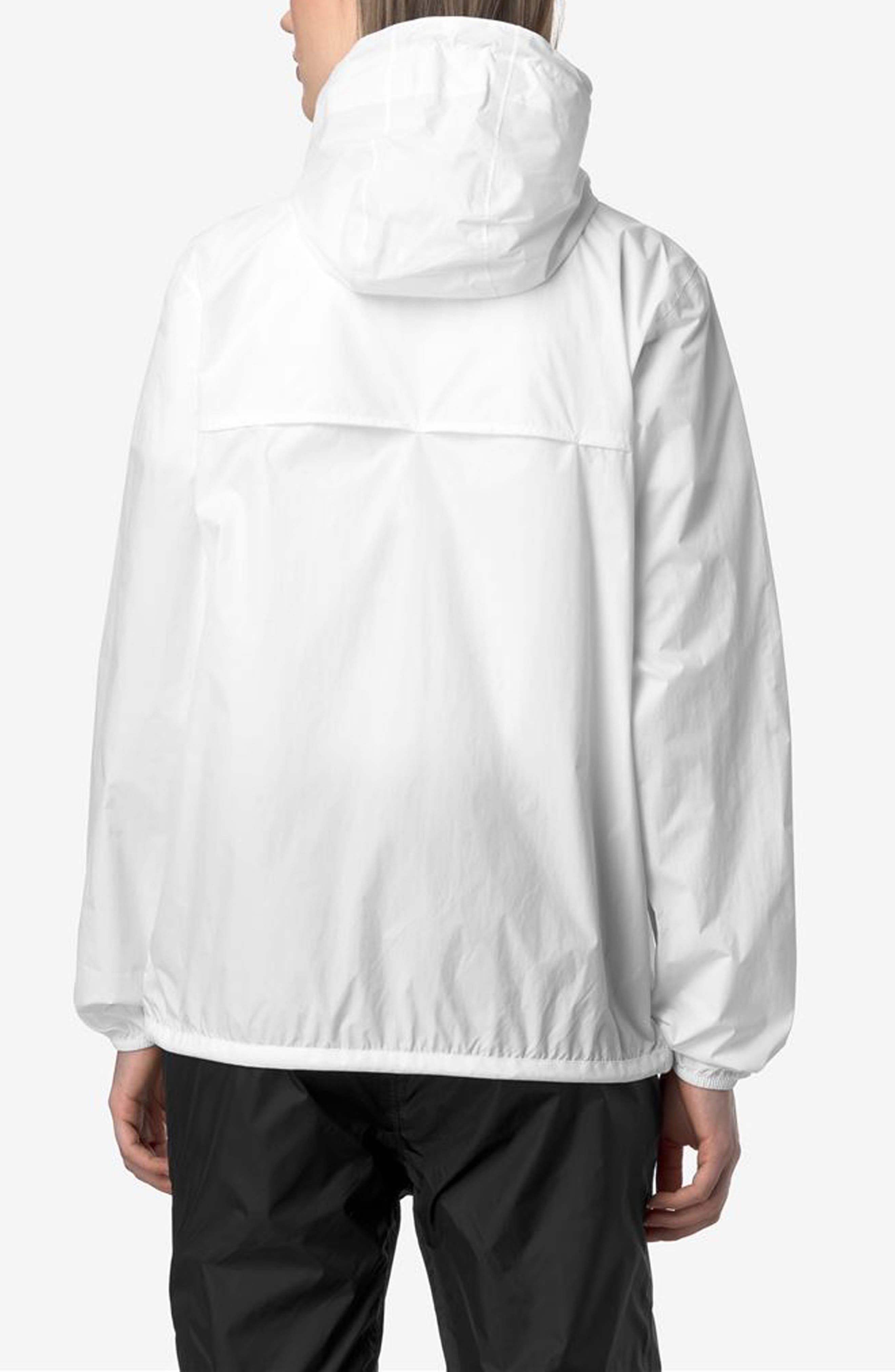 K-Way Le Vrai 4.0 Claude Water Repellent Jacket in White at Nordstrom - 2