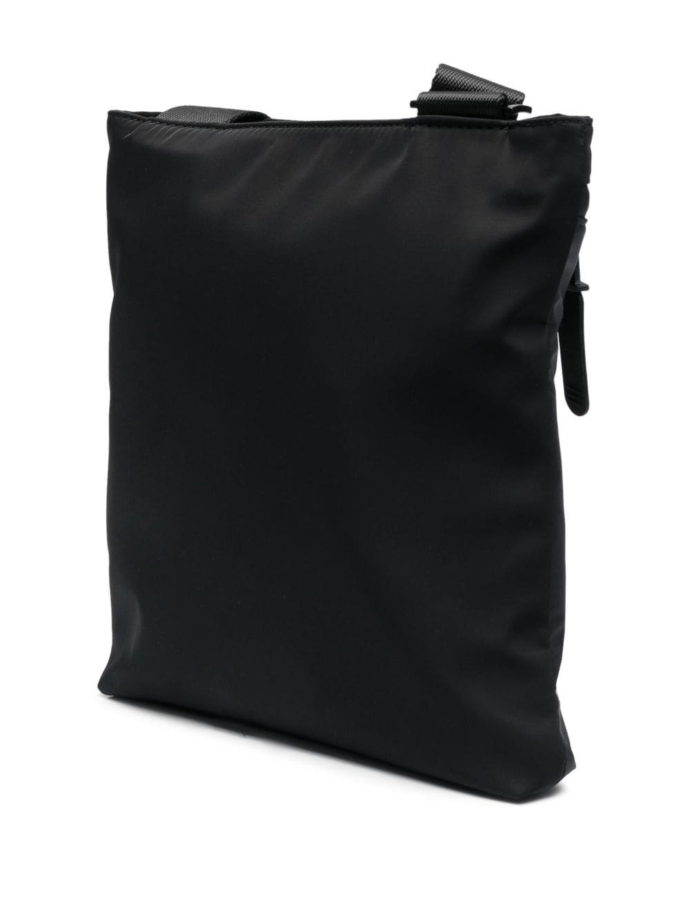 logo-print zip-up messenger bag - 3