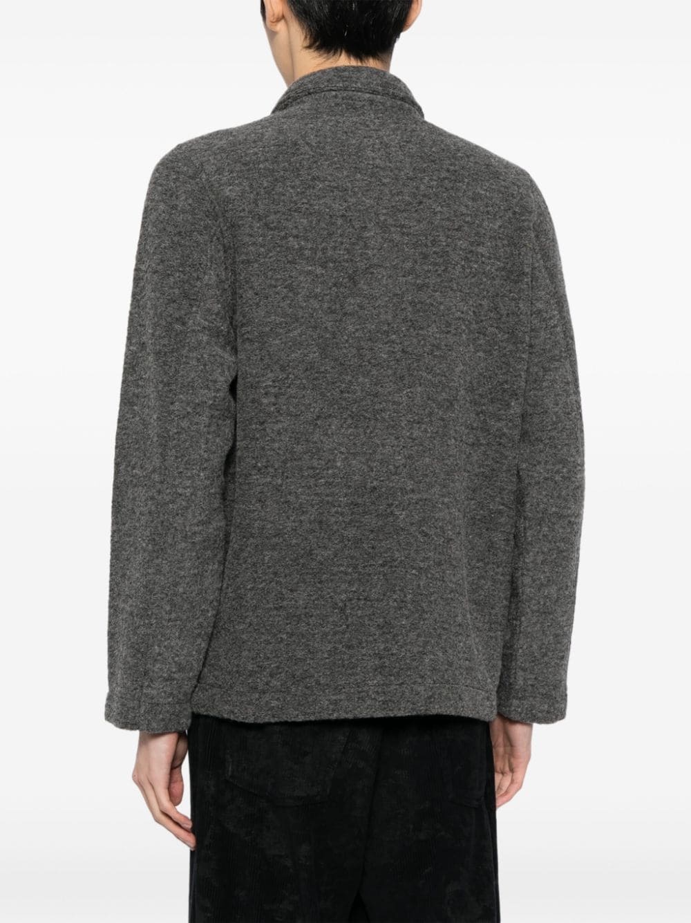 fleece field jacket - 4