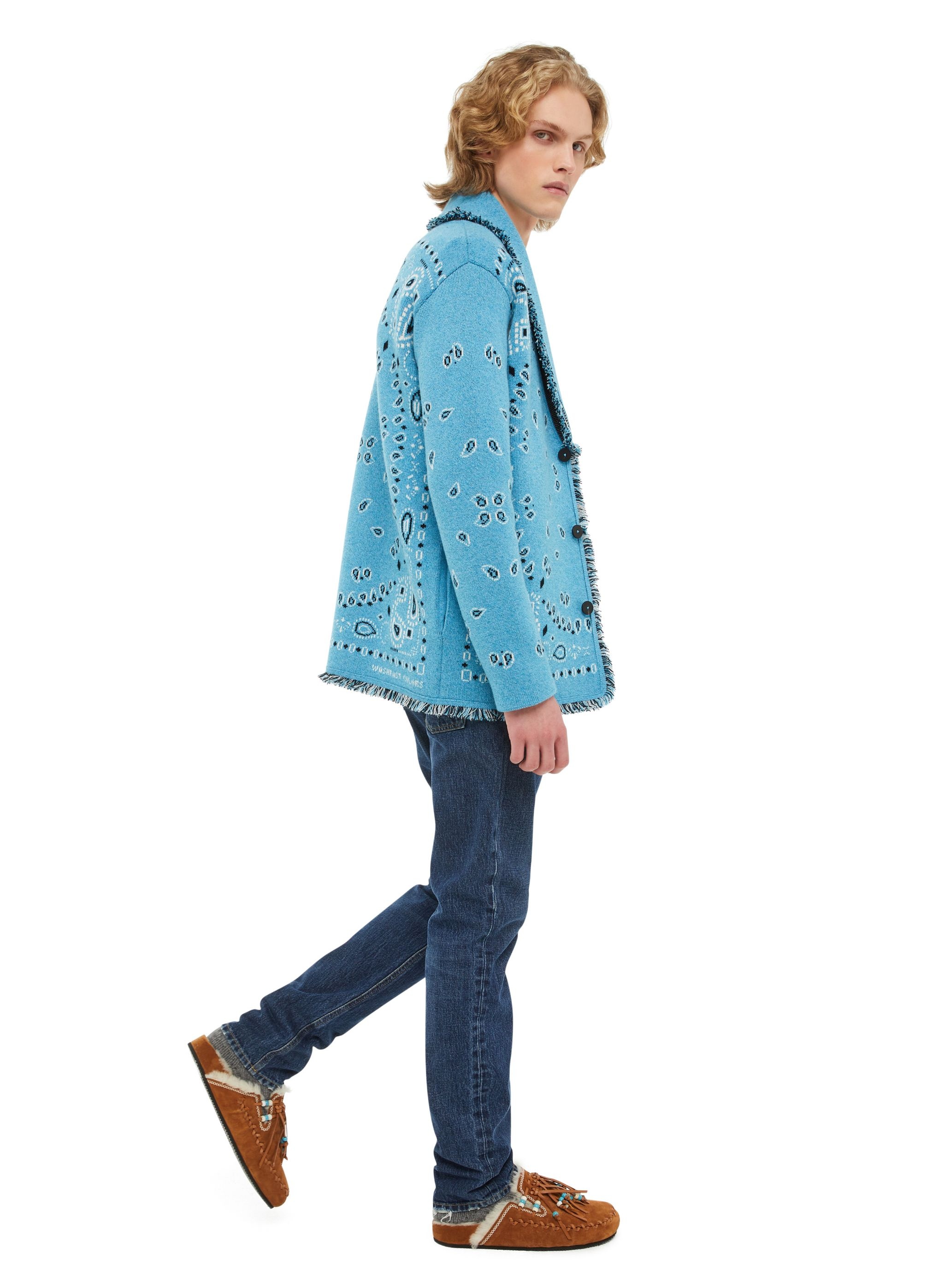 Bandana Jacquard Cardigan - 2