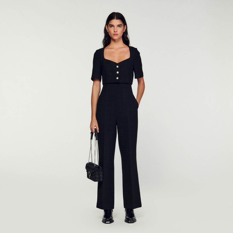 Sandro TWEED JUMPSUIT outlook