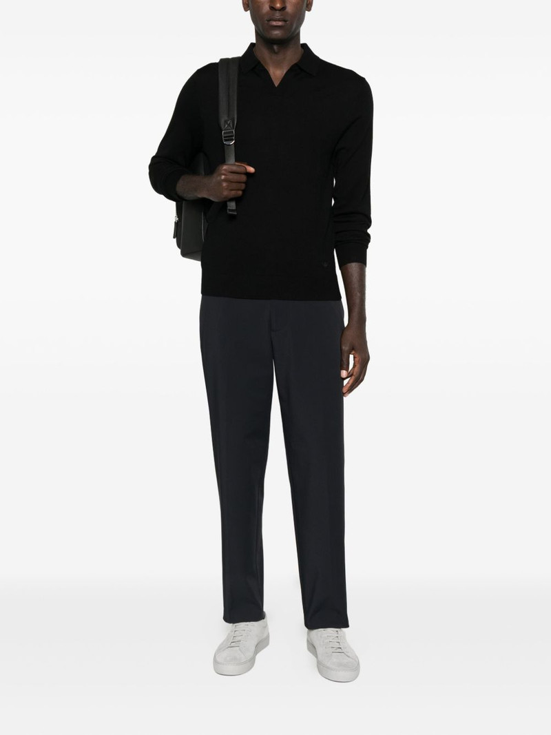 EMPORIO ARMANI straight-leg trousers outlook