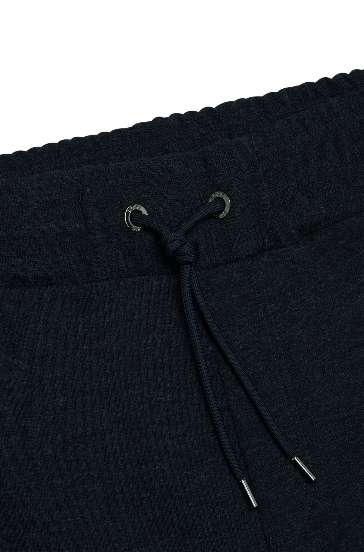 REGULAR-FIT TRACKSUIT BOTTOMS IN STRETCH FLANNEL - 6