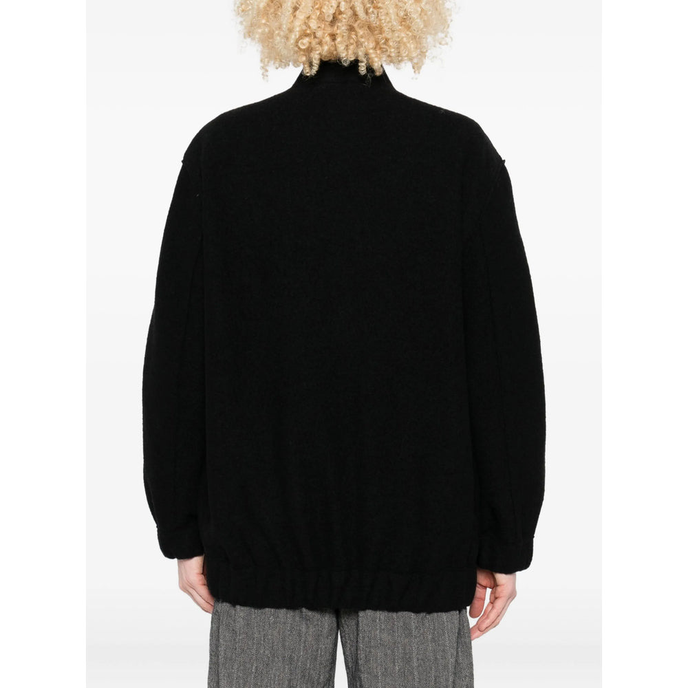 Harris Wharf London Black Jackets - Bomber Jackets Women - 4