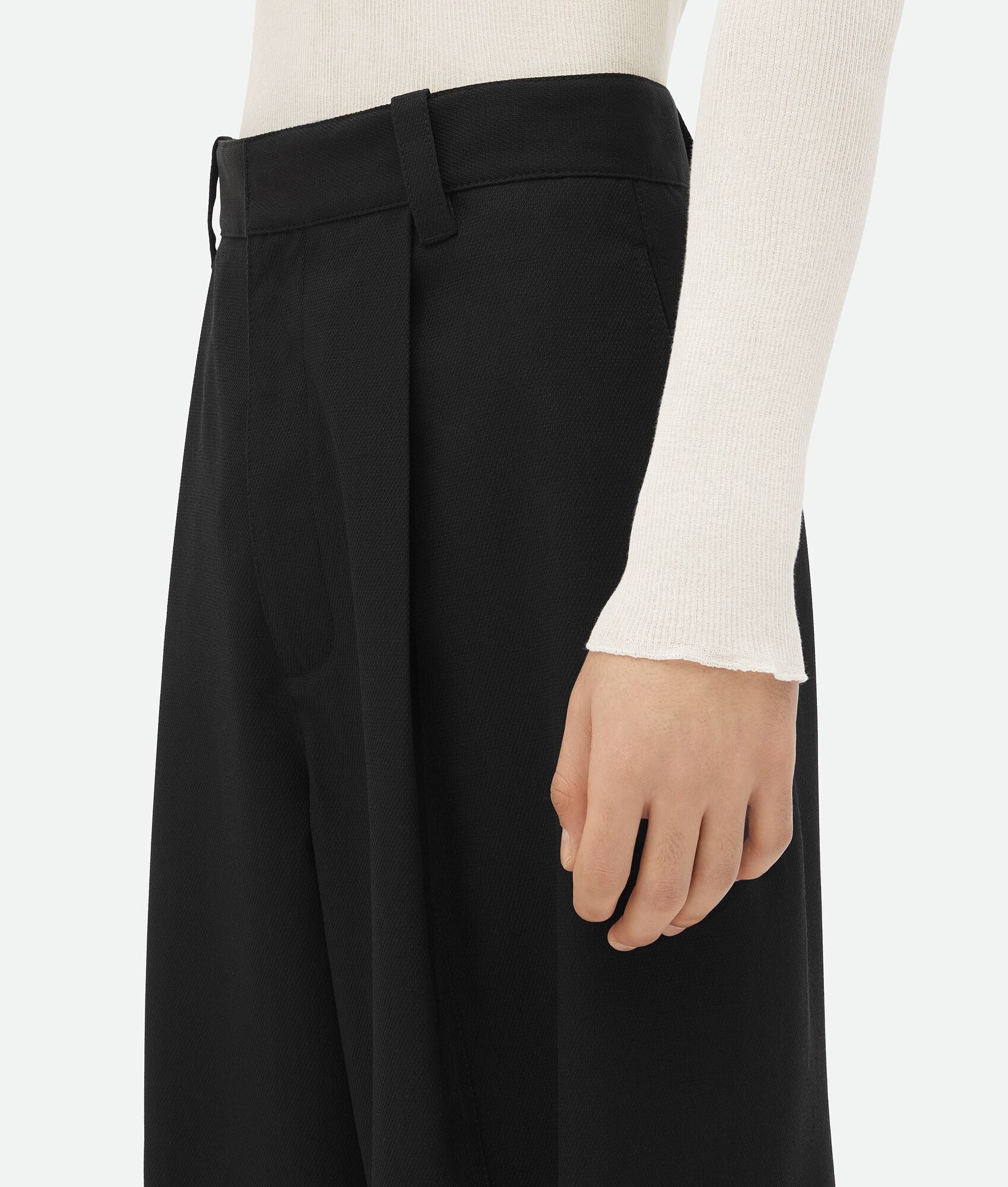 Dry Mouline Wool Trousers - 4