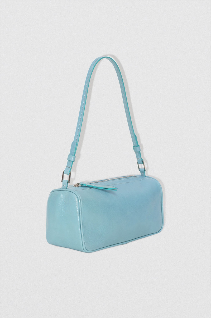 BY FAR EVA CADET CREASED LEATHER outlook