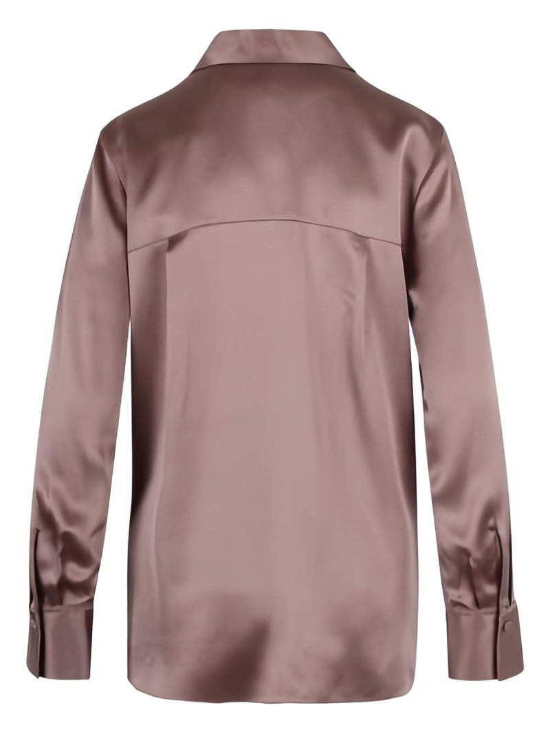 Vince lace-trim shirt outlook