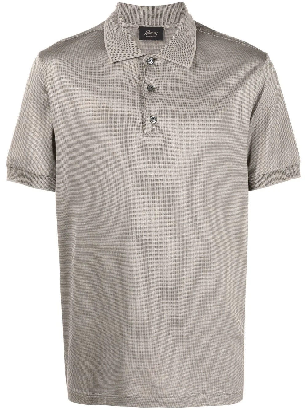 short-sleeved polo shirt - 1