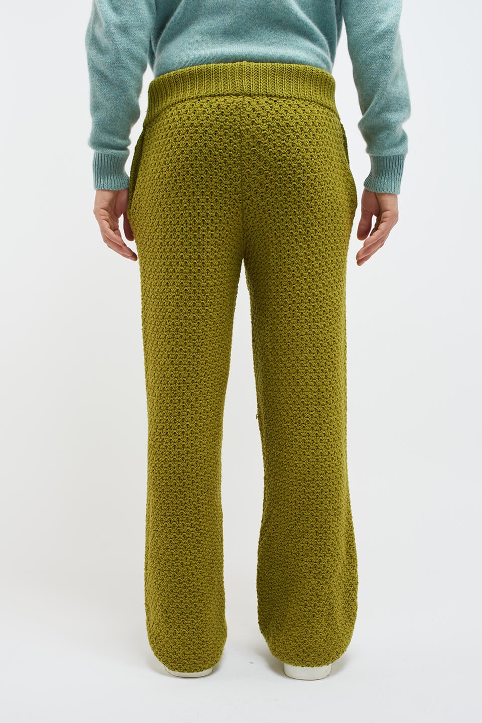 SCALLOP KNIT LOUNGE PANT - 3
