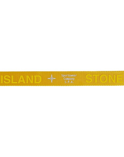 Stone Island 94464 TAPE ACCESSORIES THICKENED LOGO YELLOW outlook