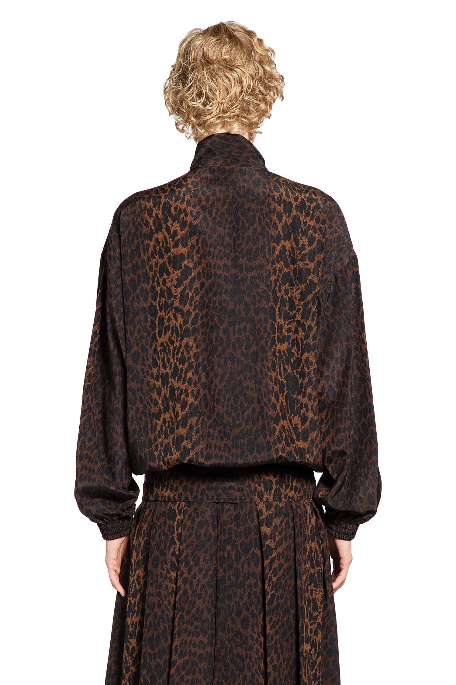 Leopard Print Track Jacket - 3
