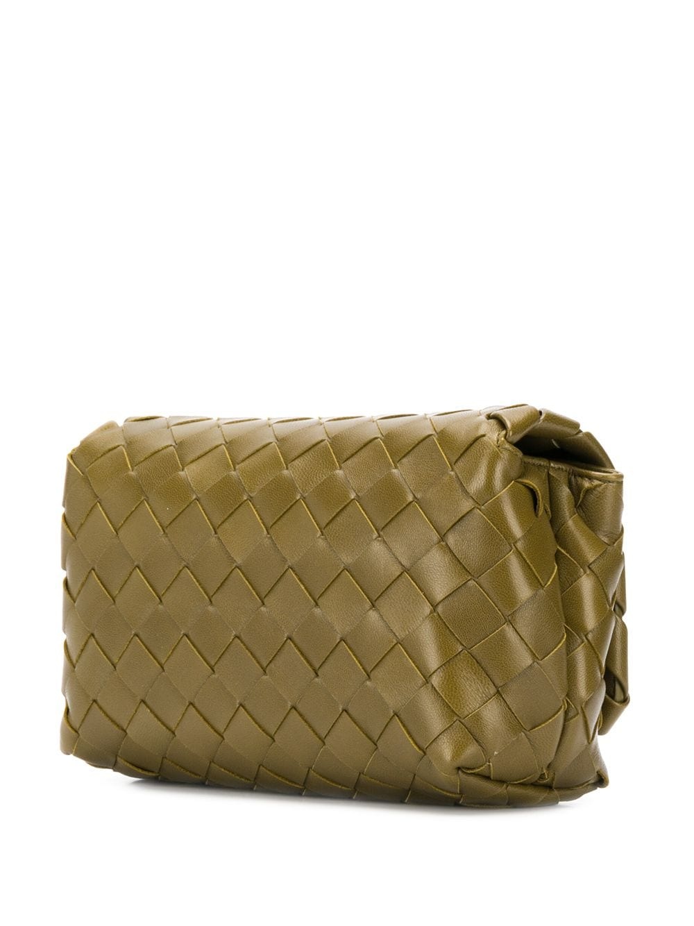 Intrecciato weave mini crossbody bag - 3