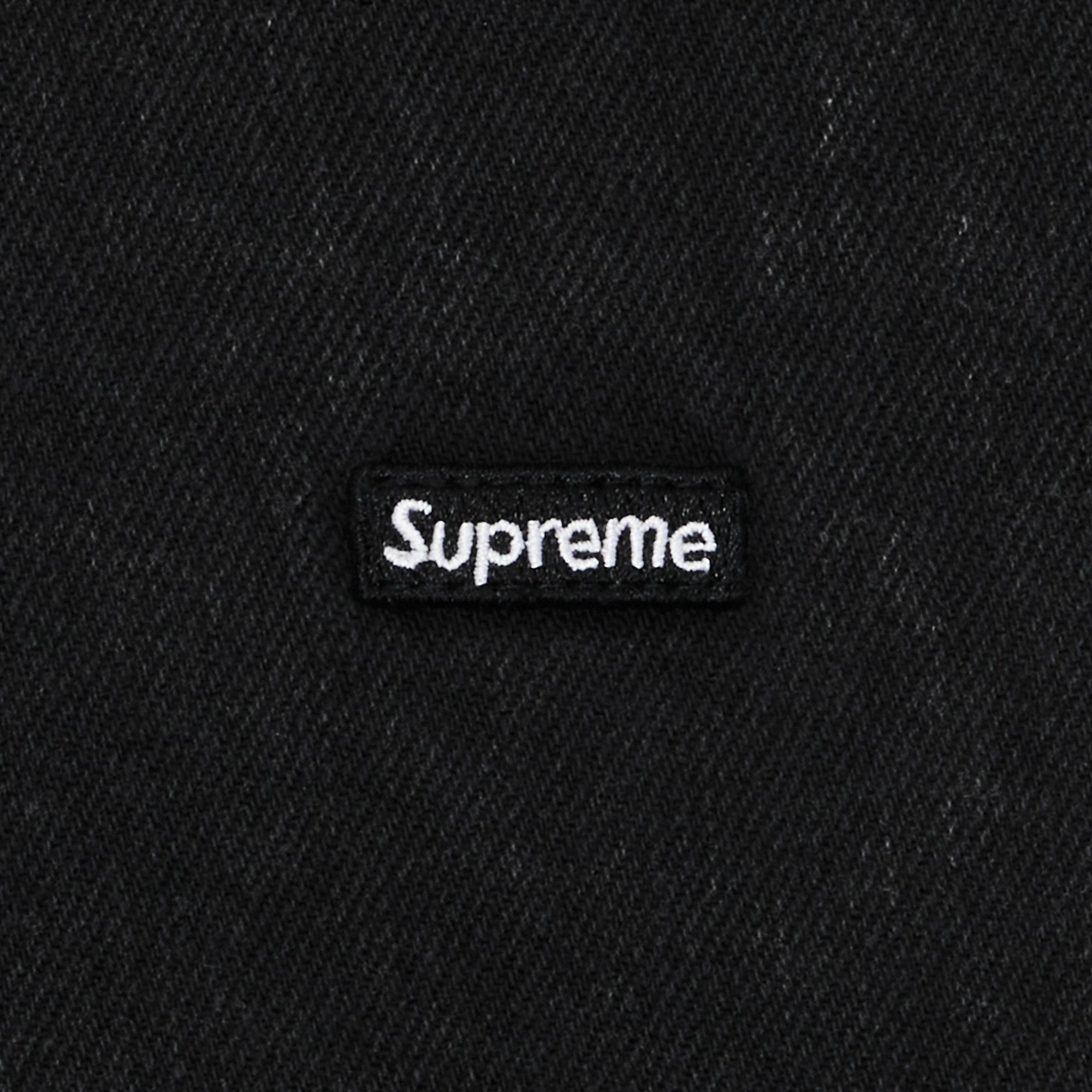 Supreme Small Box Denim Shirt 'Black' - 2