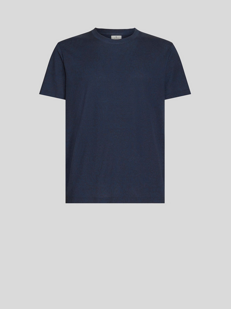 BANDANA PRINT JERSEY T-SHIRT 1