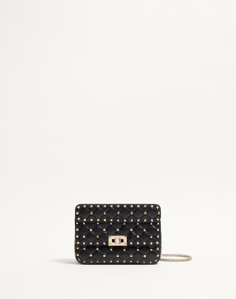 SMALL NAPPA ROCKSTUD SPIKE BAG 1