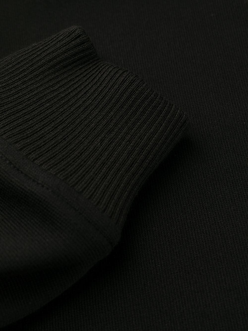 ribbed one-sleeve dress - 7