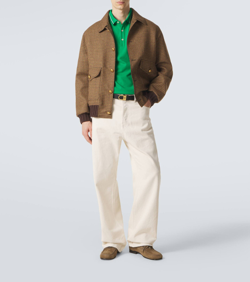 Valentino Cotton piqué polo shirt outlook