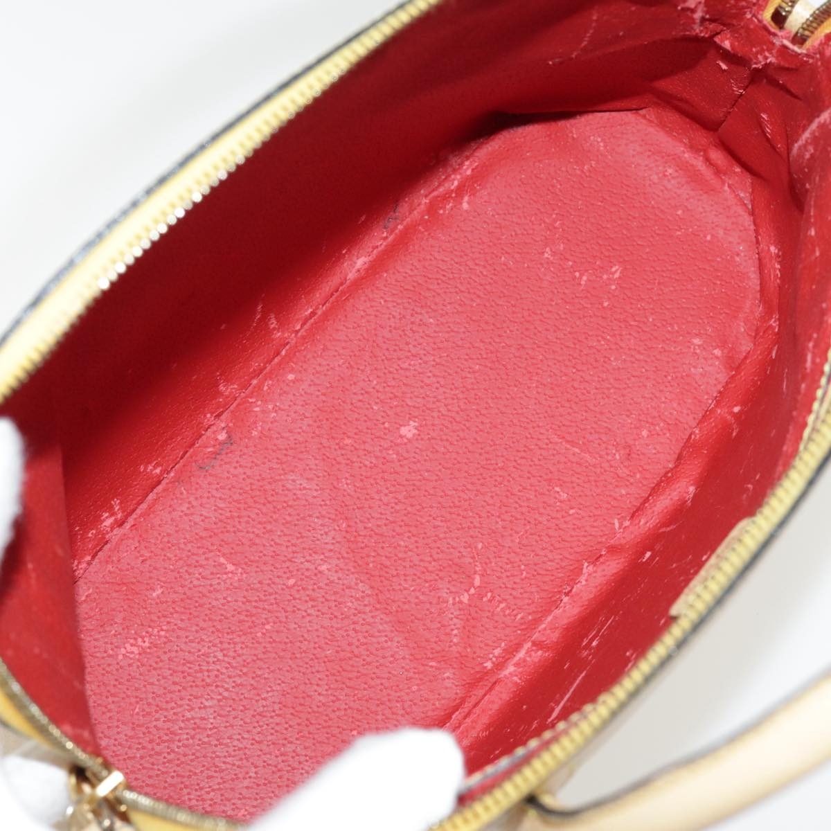 CELINE Hand Bag Leather Yellow Gold - 11