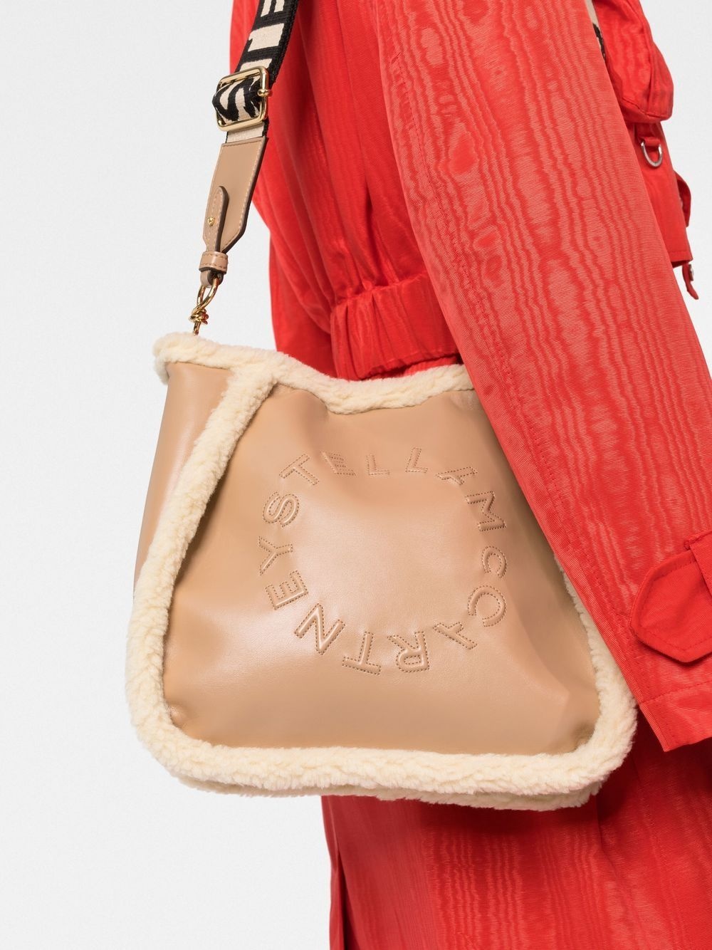 embossed-logo crossbody bag - 3