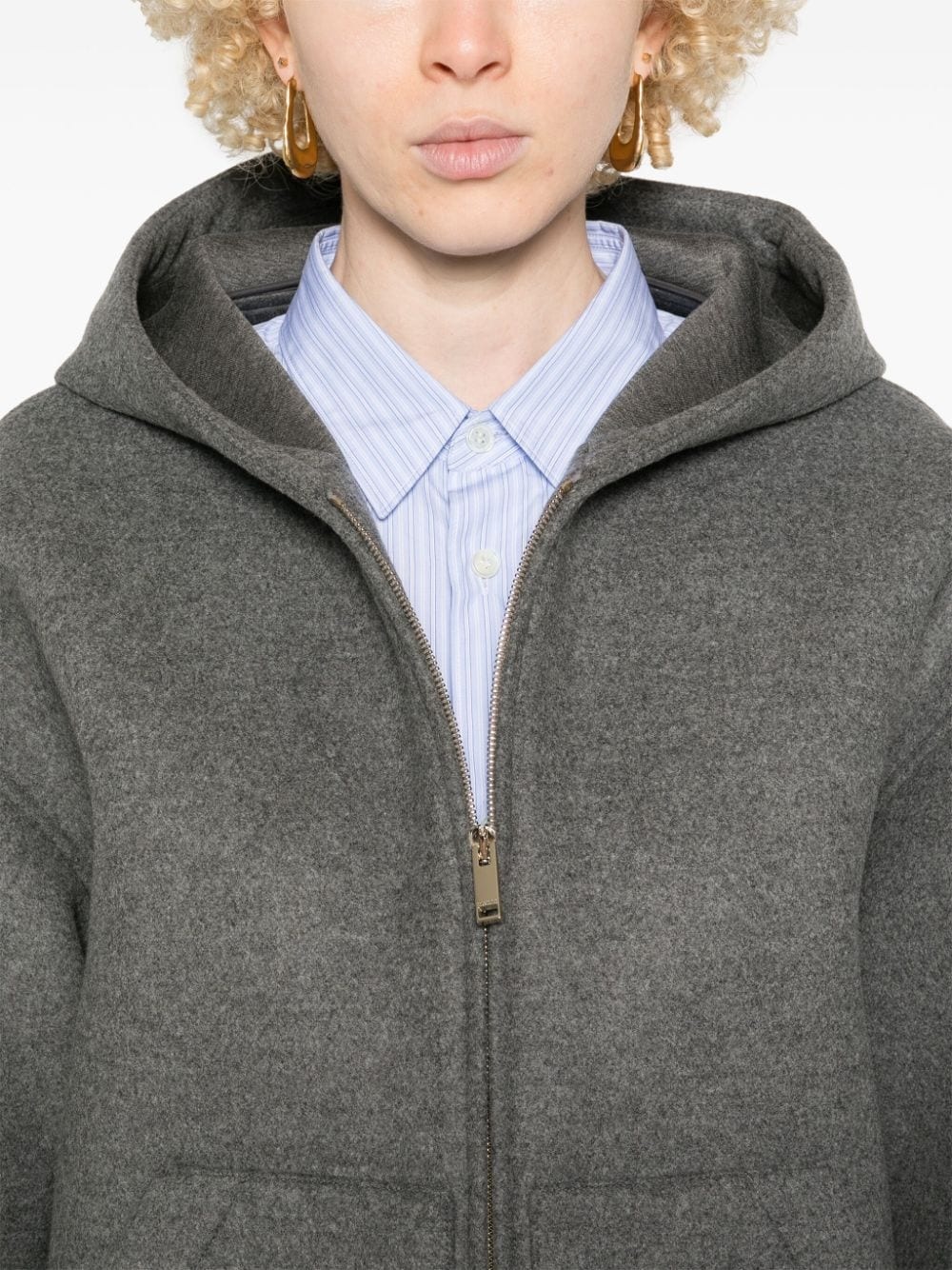 VLogo oversized jacket - 5