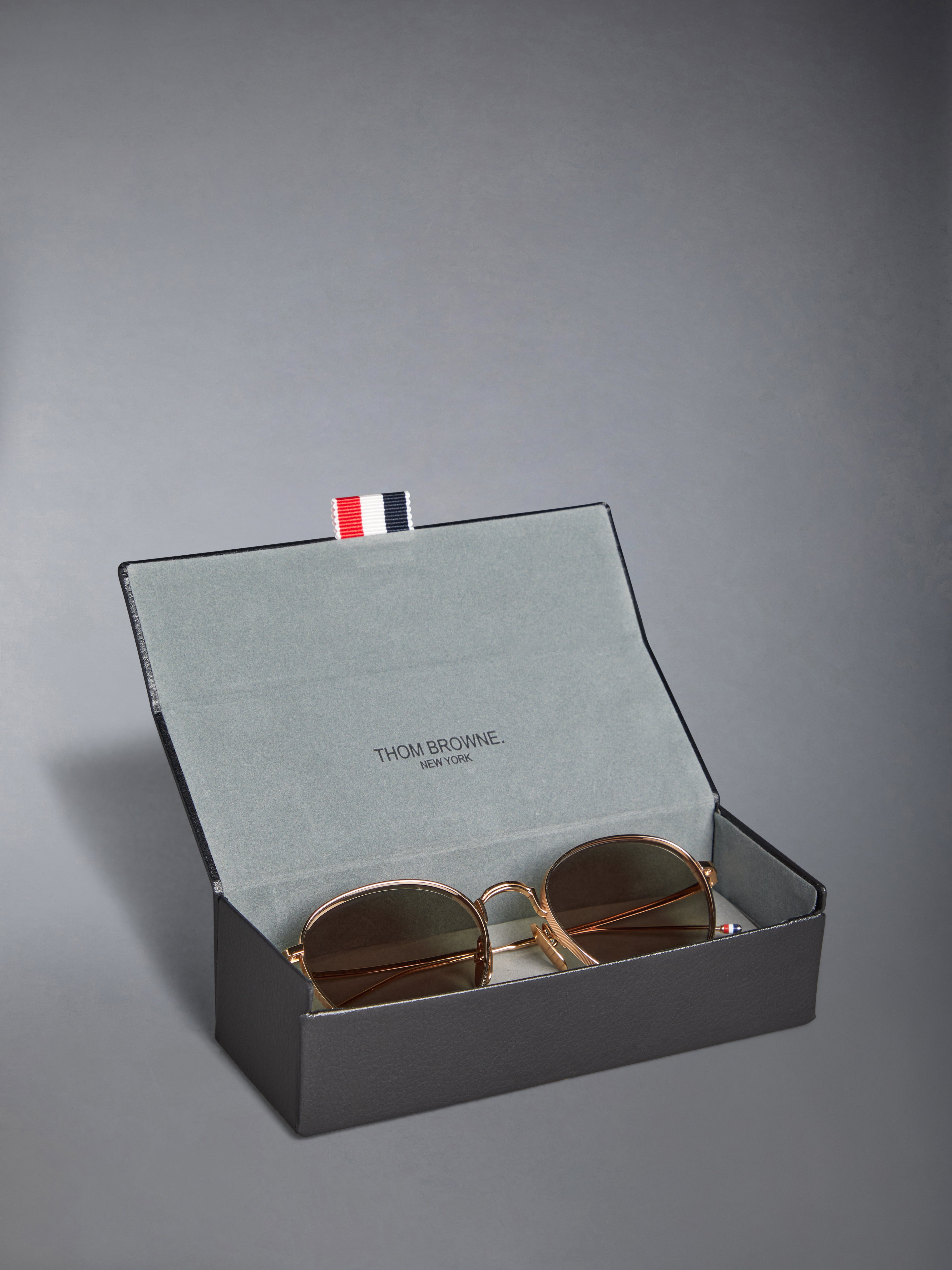 Titanium Round Sunglasses - 8